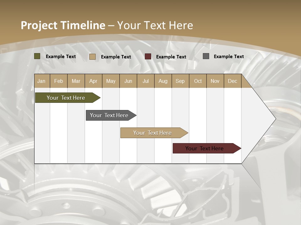 Complicated Material Box PowerPoint Template