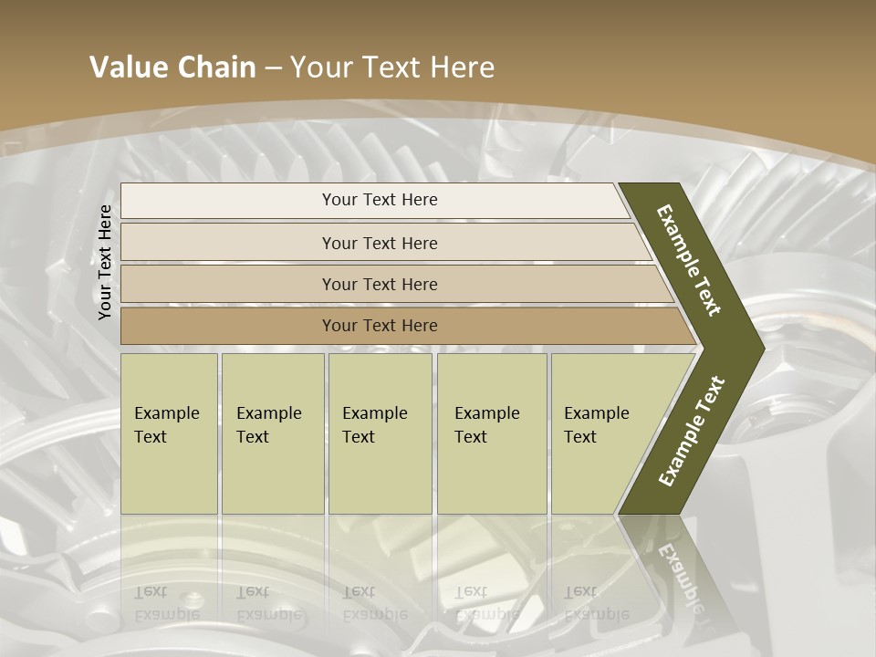 Complicated Material Box PowerPoint Template