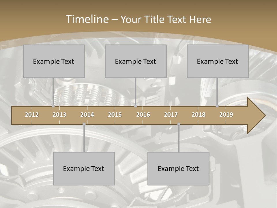 Complicated Material Box PowerPoint Template