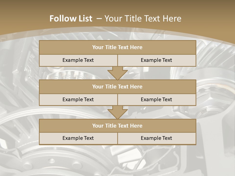 Complicated Material Box PowerPoint Template