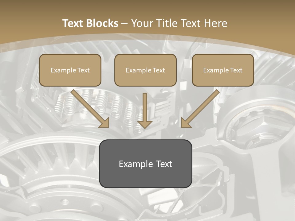 Complicated Material Box PowerPoint Template