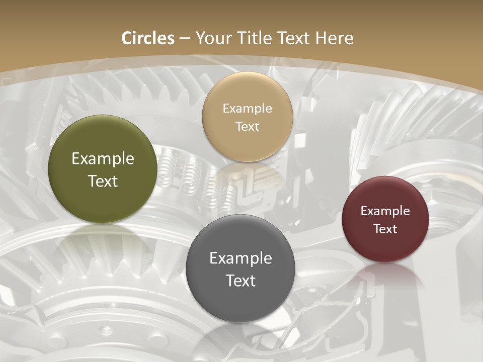 Complicated Material Box PowerPoint Template