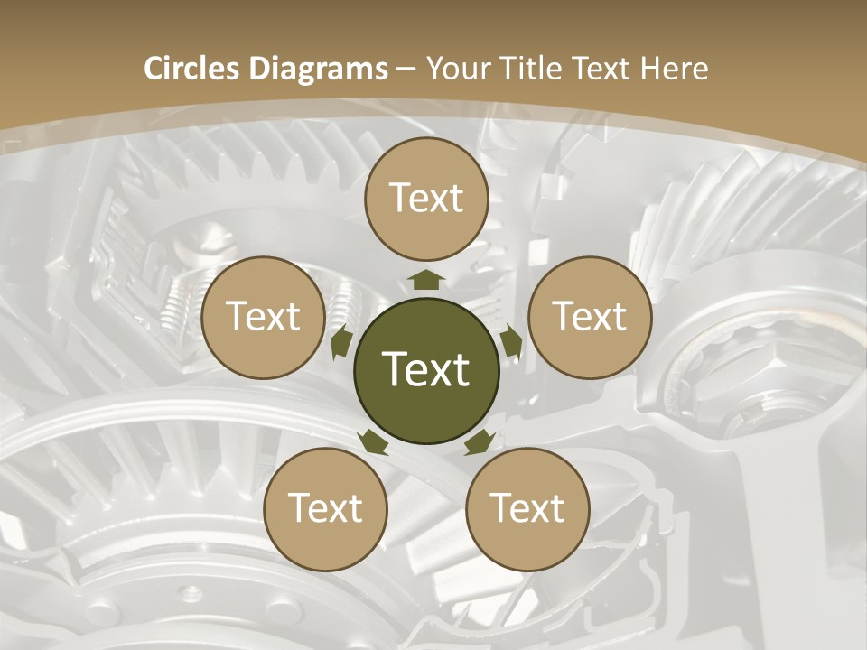 Complicated Material Box PowerPoint Template