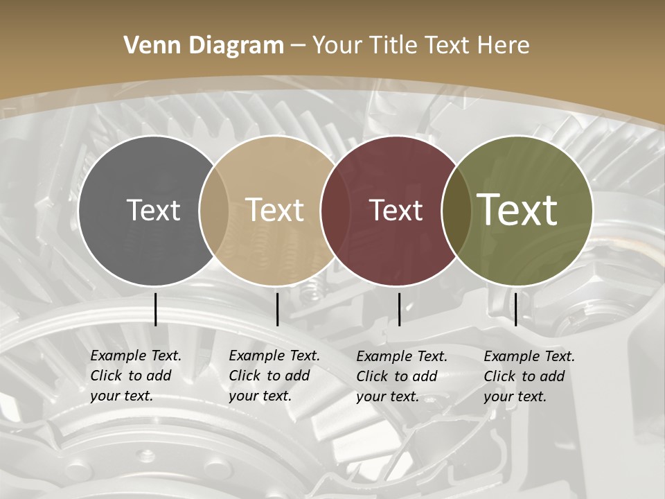 Complicated Material Box PowerPoint Template