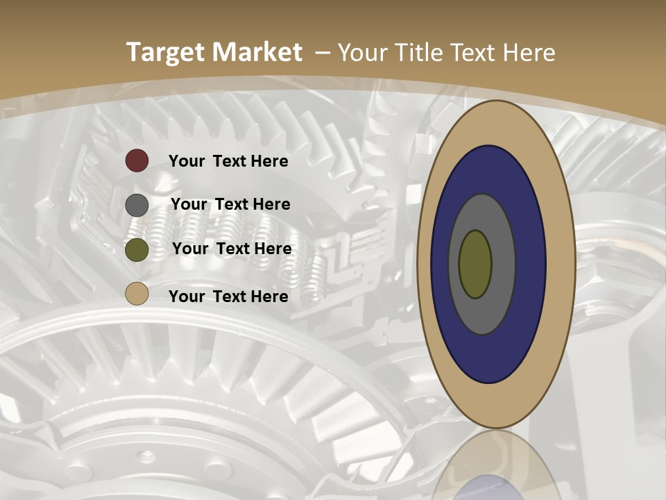 Complicated Material Box PowerPoint Template