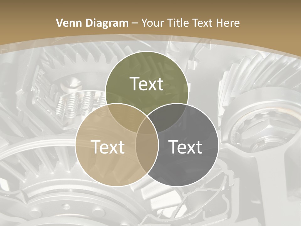 Complicated Material Box PowerPoint Template