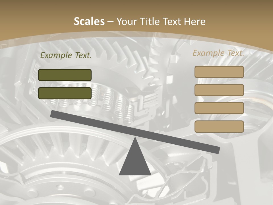 Complicated Material Box PowerPoint Template