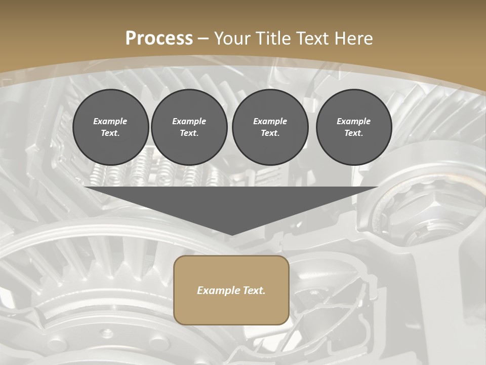 Complicated Material Box PowerPoint Template
