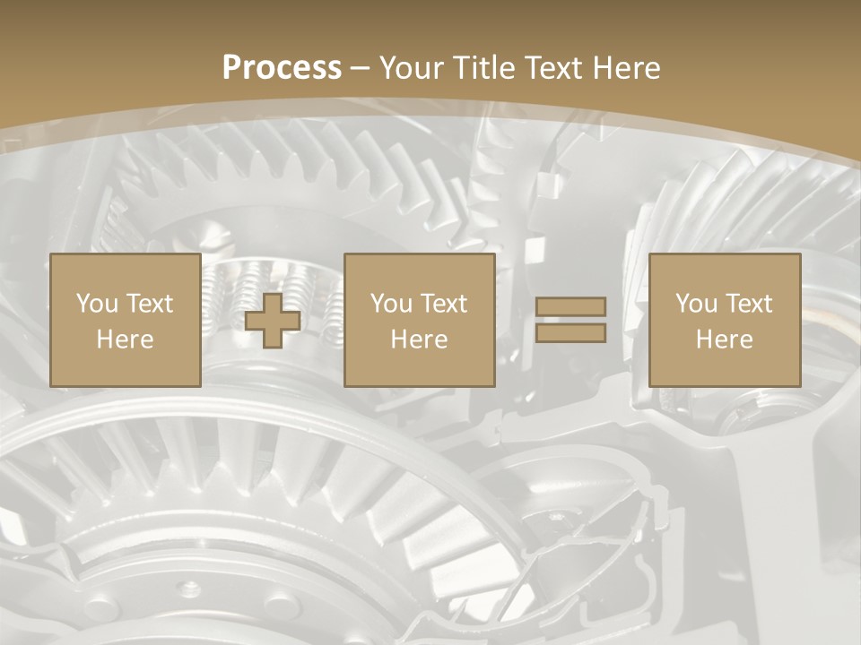 Complicated Material Box PowerPoint Template