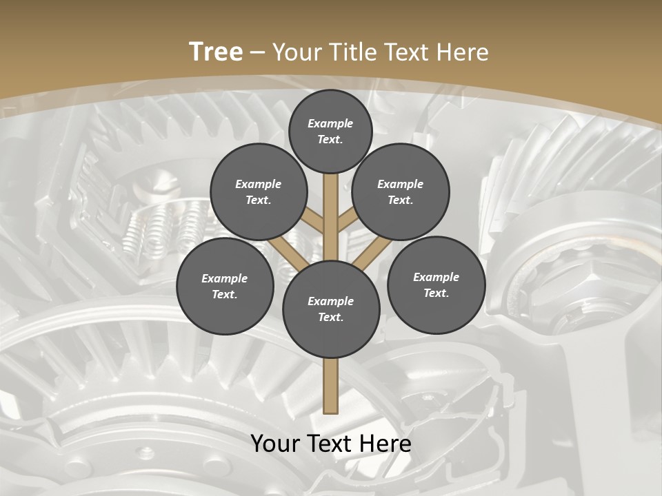 Complicated Material Box PowerPoint Template