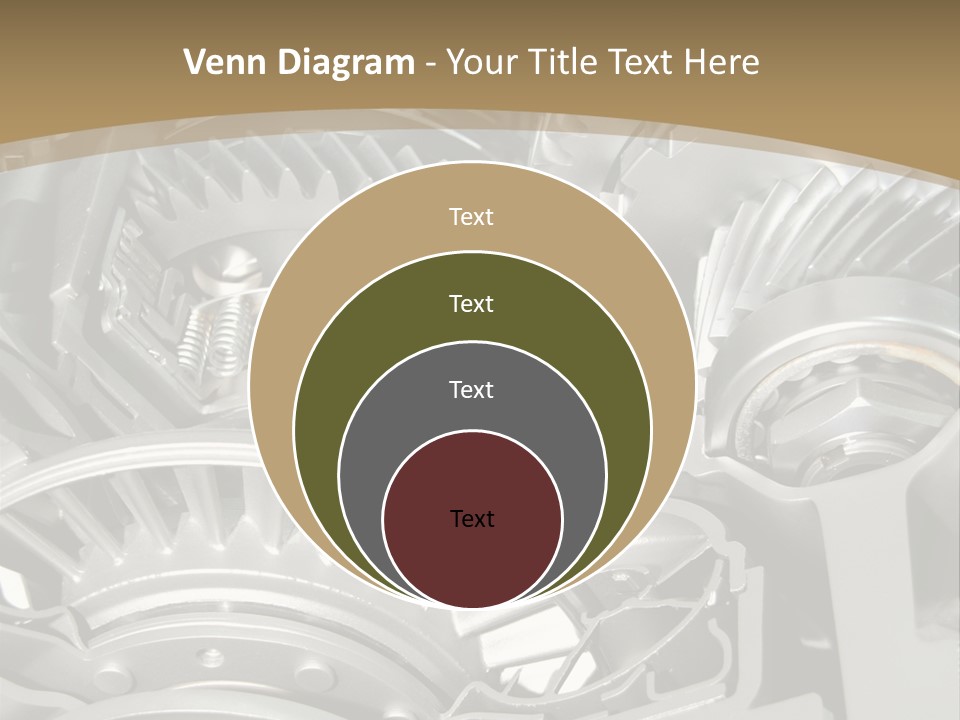 Complicated Material Box PowerPoint Template