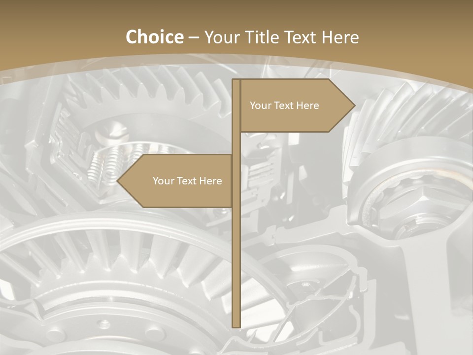 Complicated Material Box PowerPoint Template