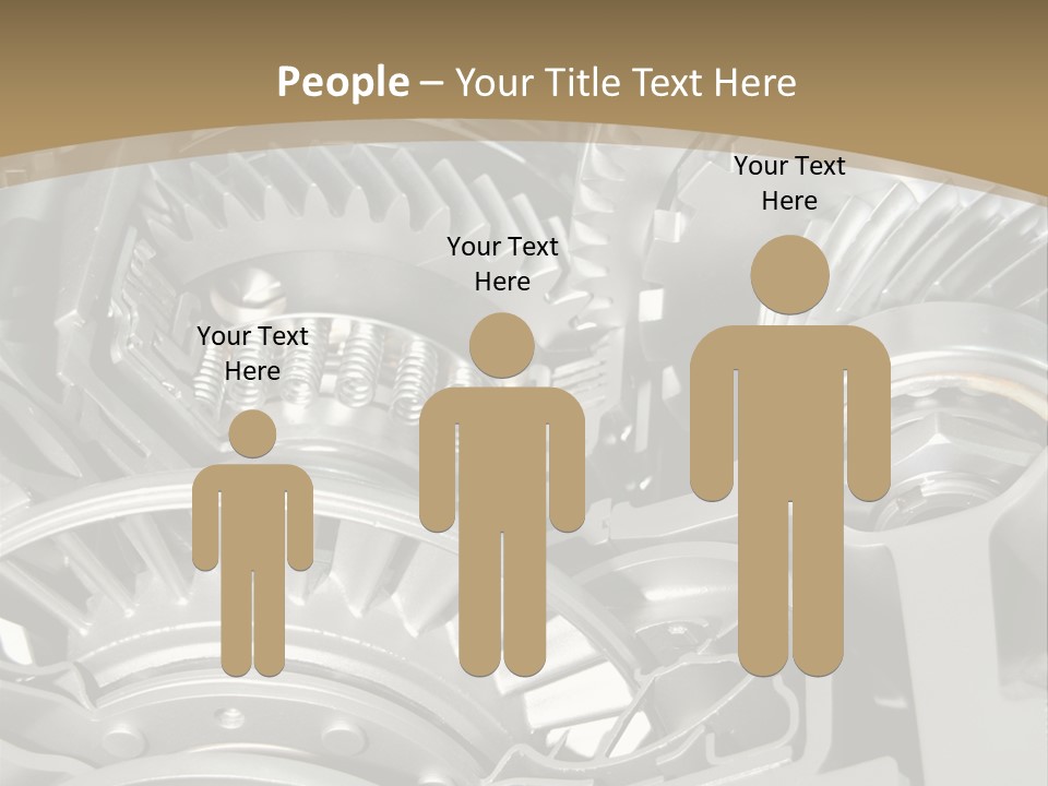 Complicated Material Box PowerPoint Template