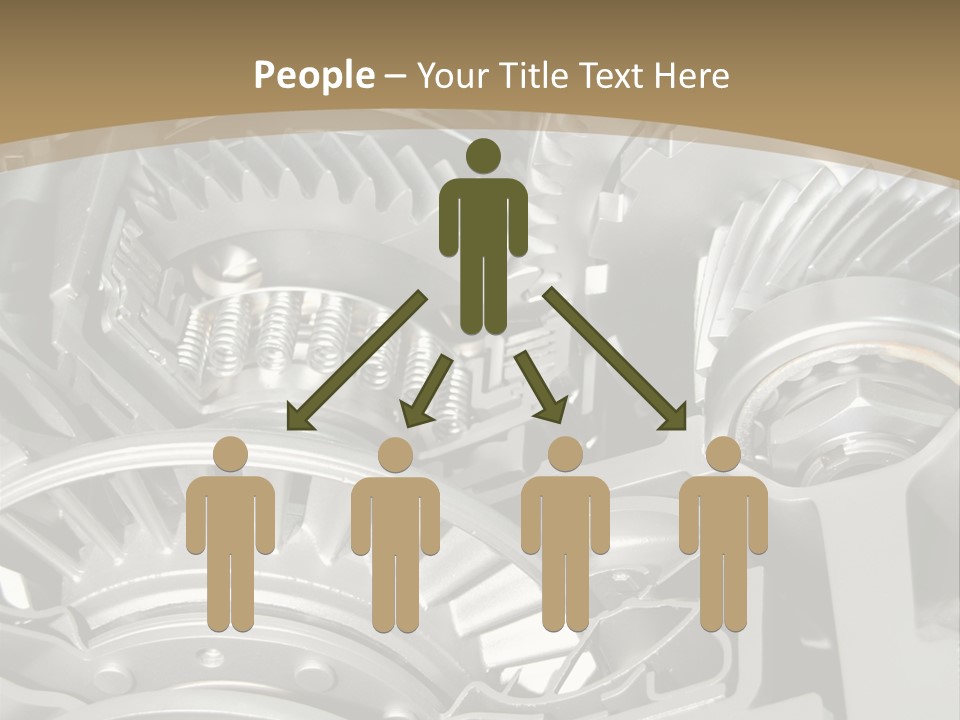 Complicated Material Box PowerPoint Template