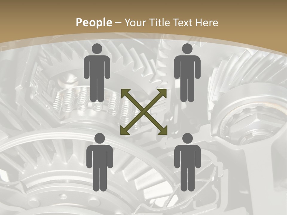 Complicated Material Box PowerPoint Template