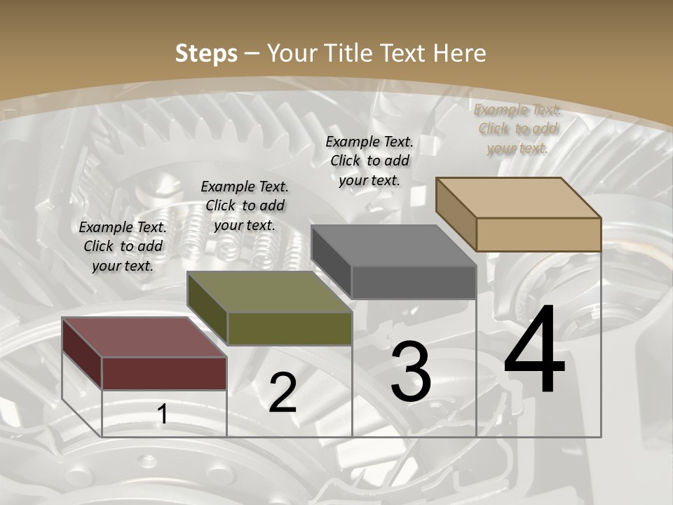 Complicated Material Box PowerPoint Template