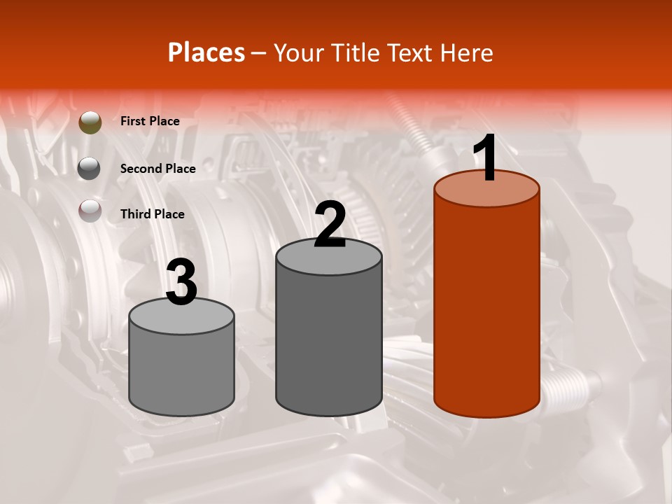 Car Close Up Shiny PowerPoint Template