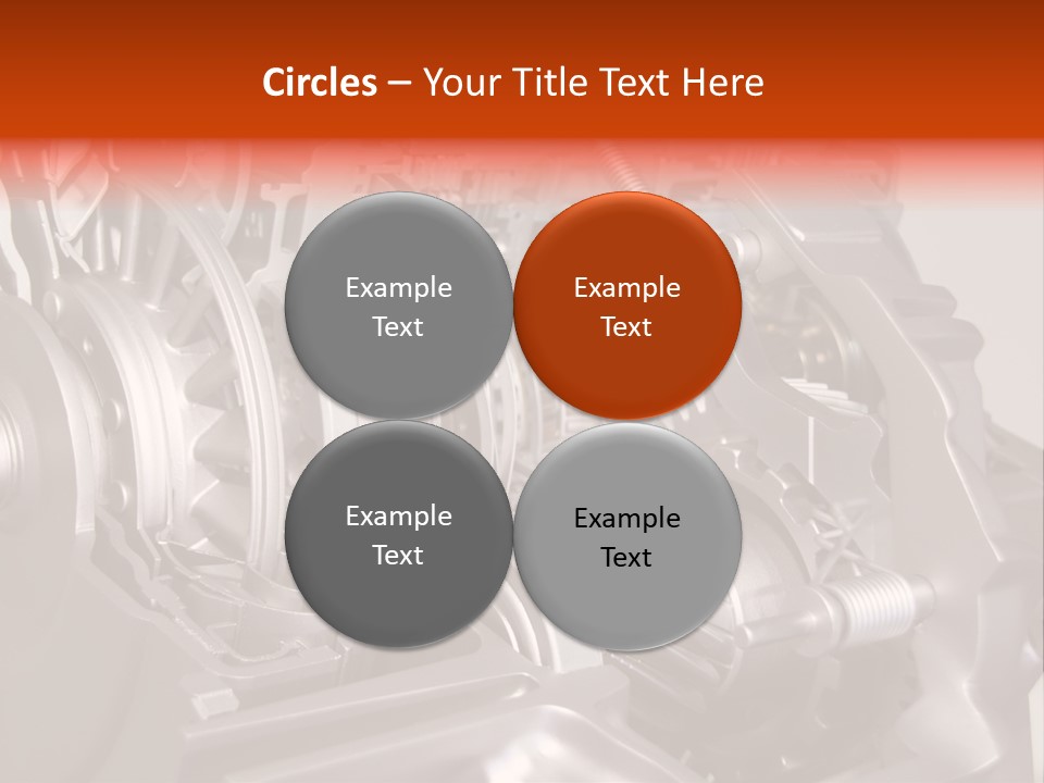 Car Close Up Shiny PowerPoint Template