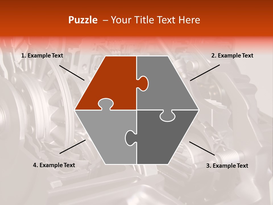 Car Close Up Shiny PowerPoint Template