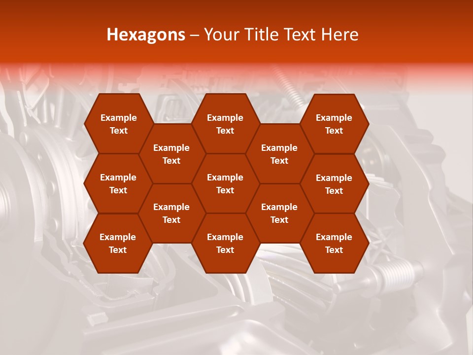Car Close Up Shiny PowerPoint Template
