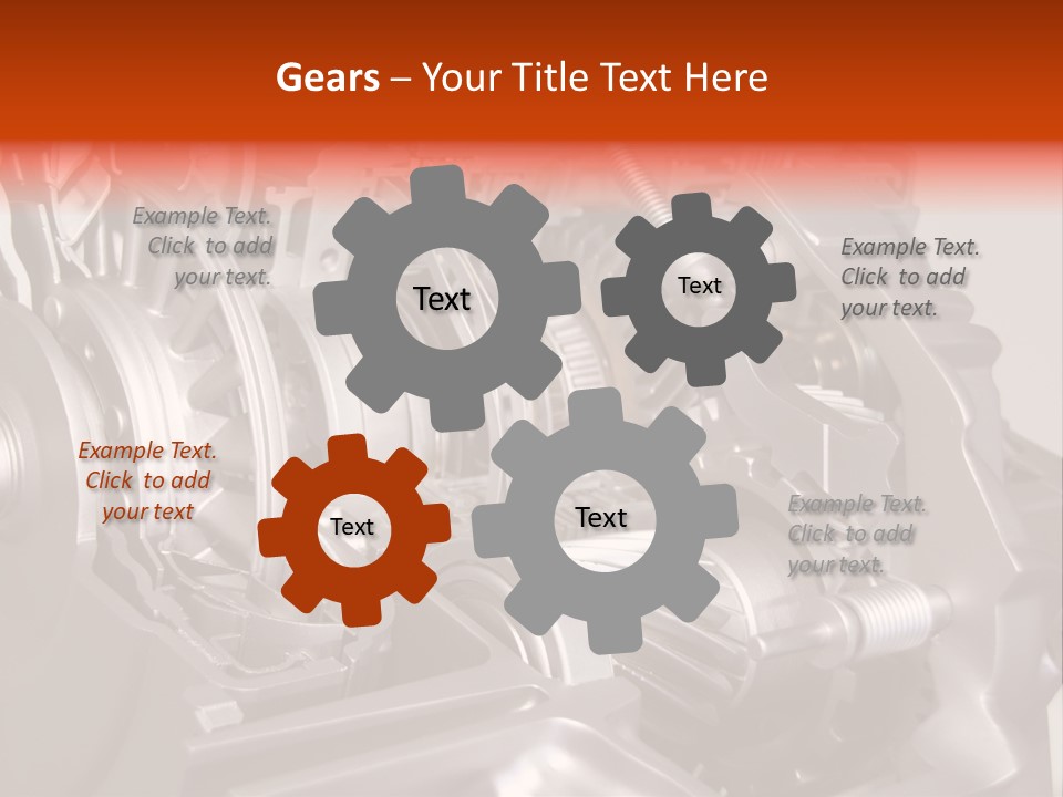 Car Close Up Shiny PowerPoint Template