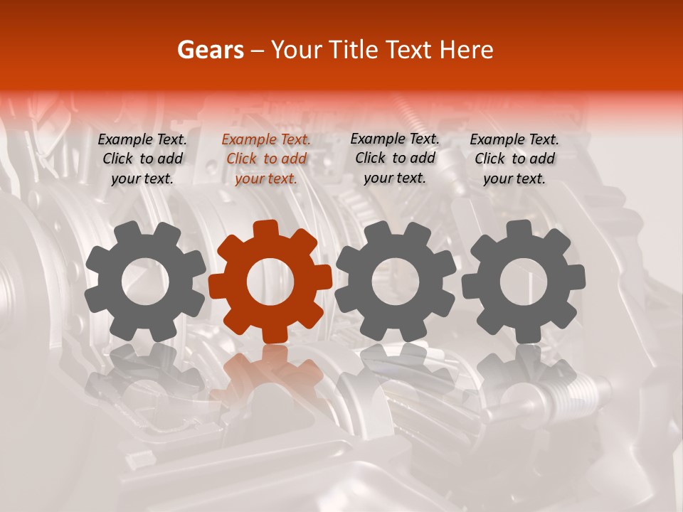 Car Close Up Shiny PowerPoint Template