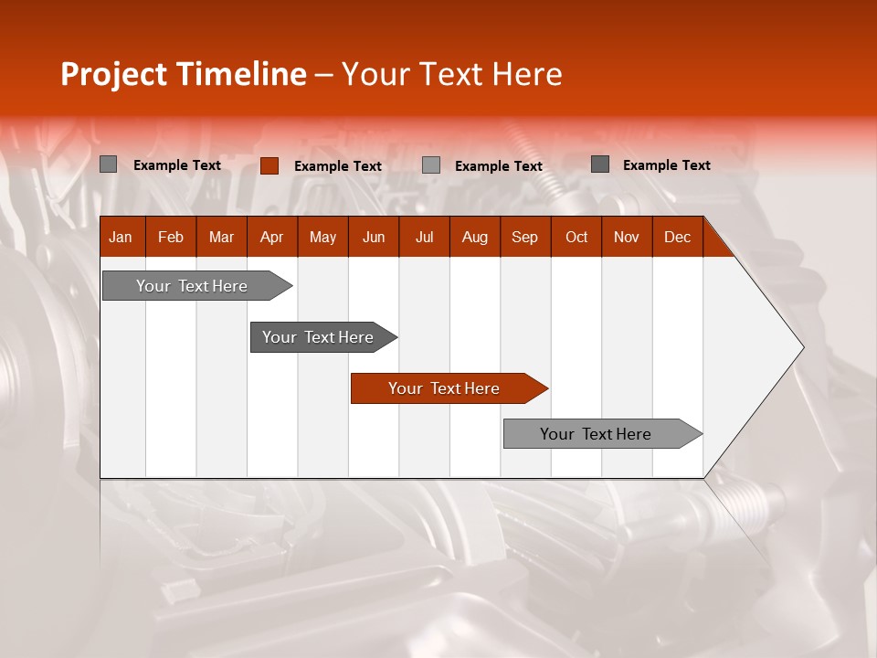 Car Close Up Shiny PowerPoint Template