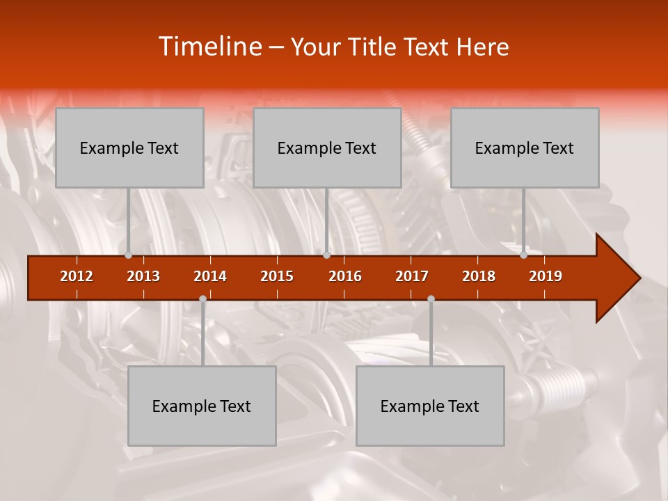 Car Close Up Shiny PowerPoint Template