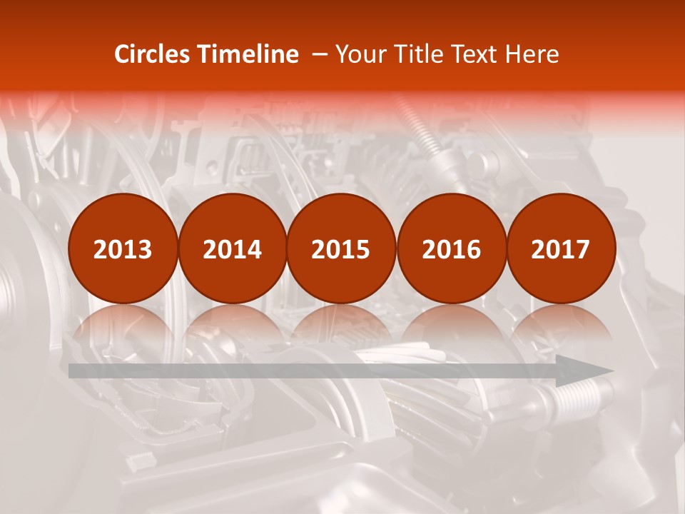 Car Close Up Shiny PowerPoint Template