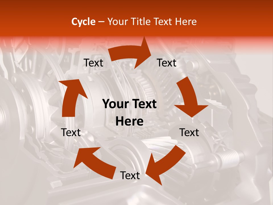 Car Close Up Shiny PowerPoint Template