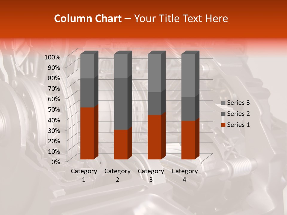 Car Close Up Shiny PowerPoint Template