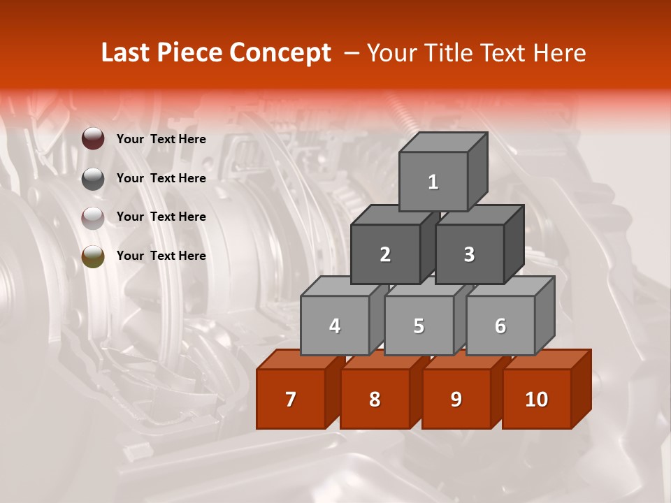 Car Close Up Shiny PowerPoint Template