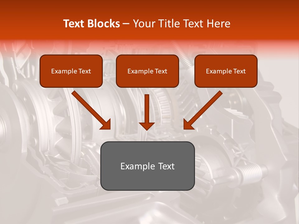 Car Close Up Shiny PowerPoint Template
