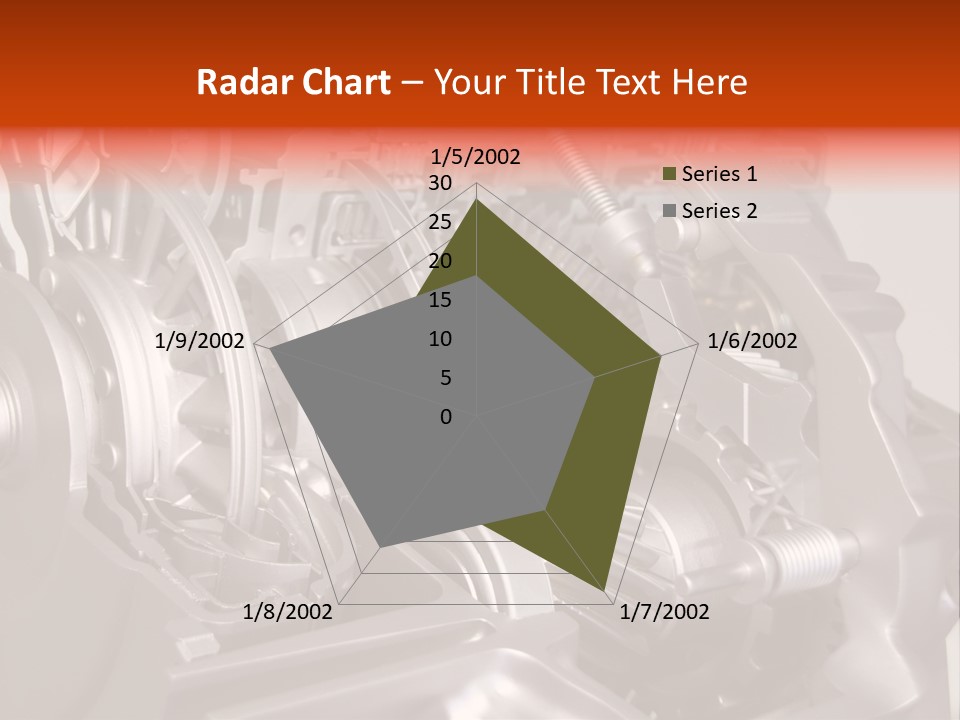 Car Close Up Shiny PowerPoint Template