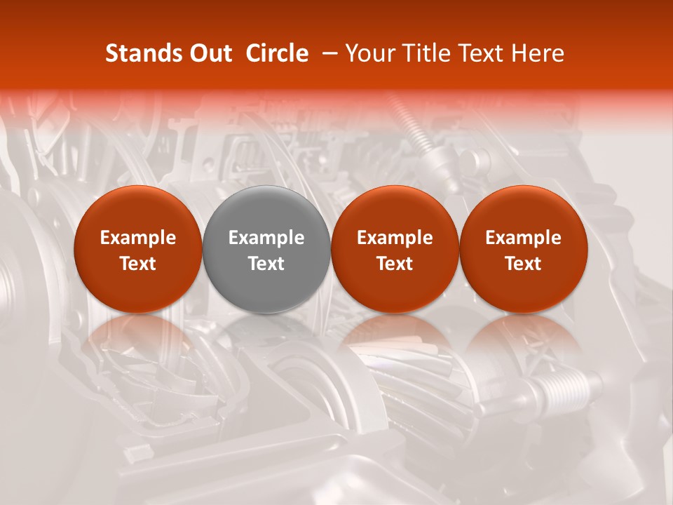 Car Close Up Shiny PowerPoint Template
