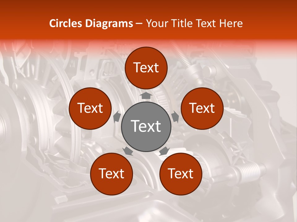 Car Close Up Shiny PowerPoint Template