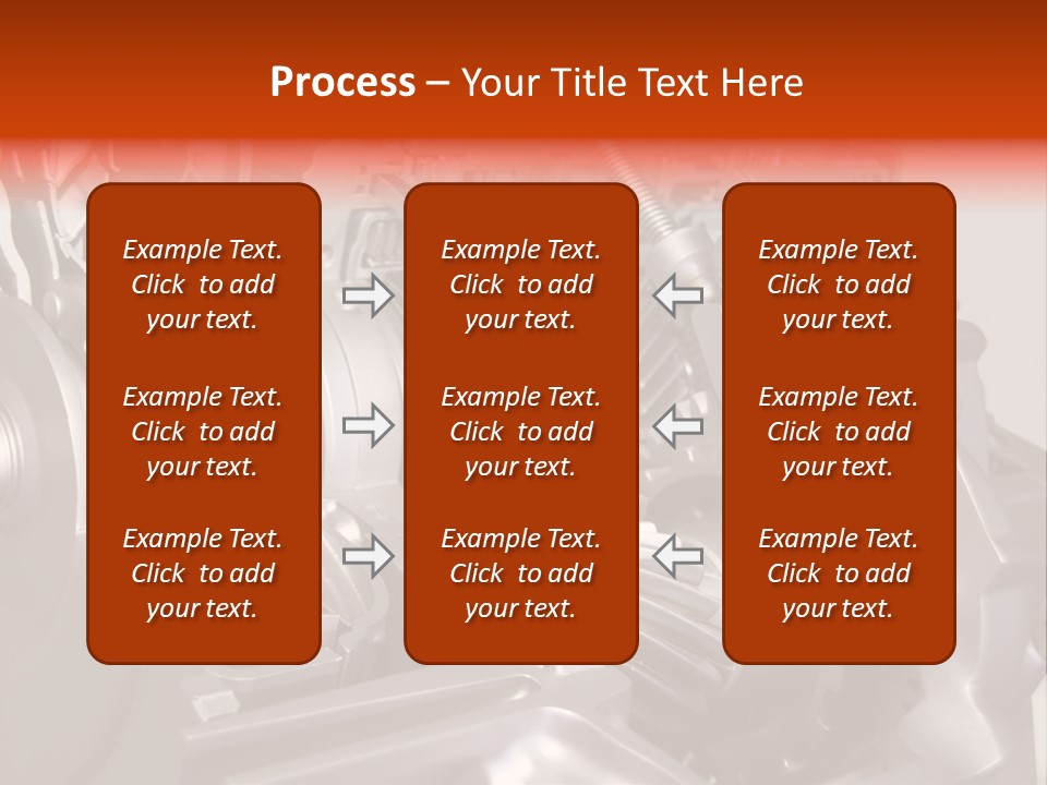 Car Close Up Shiny PowerPoint Template