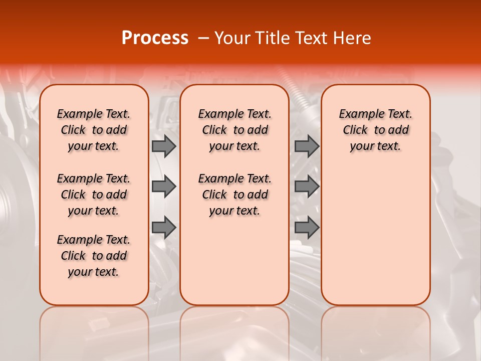 Car Close Up Shiny PowerPoint Template