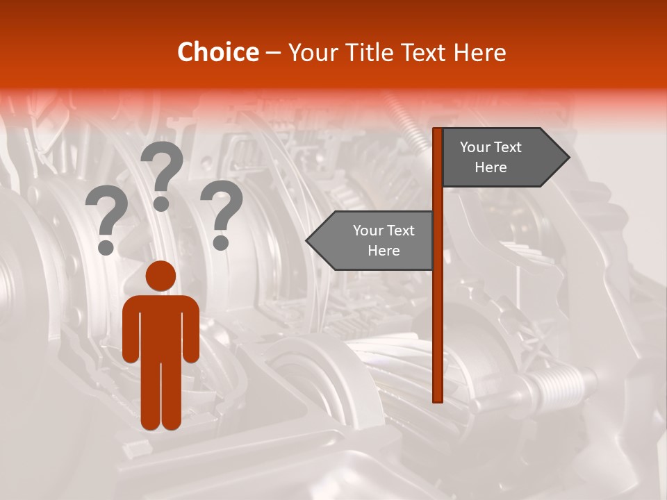 Car Close Up Shiny PowerPoint Template