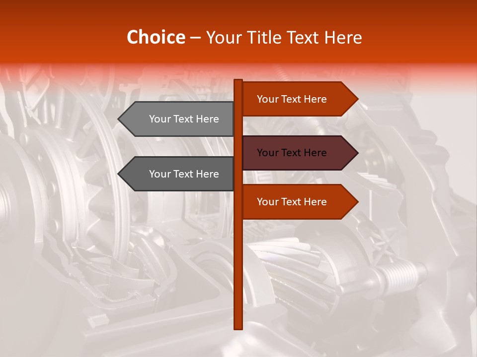Car Close Up Shiny PowerPoint Template