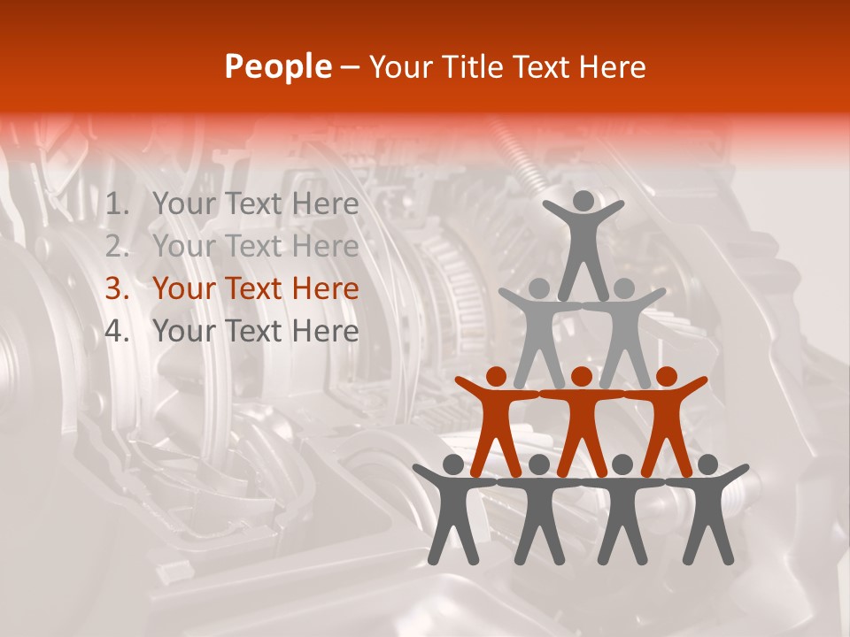 Car Close Up Shiny PowerPoint Template