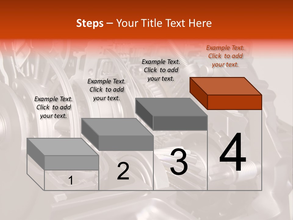 Car Close Up Shiny PowerPoint Template