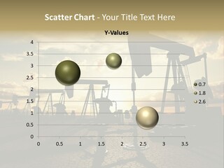 Oilfield Pump Natural PowerPoint Template