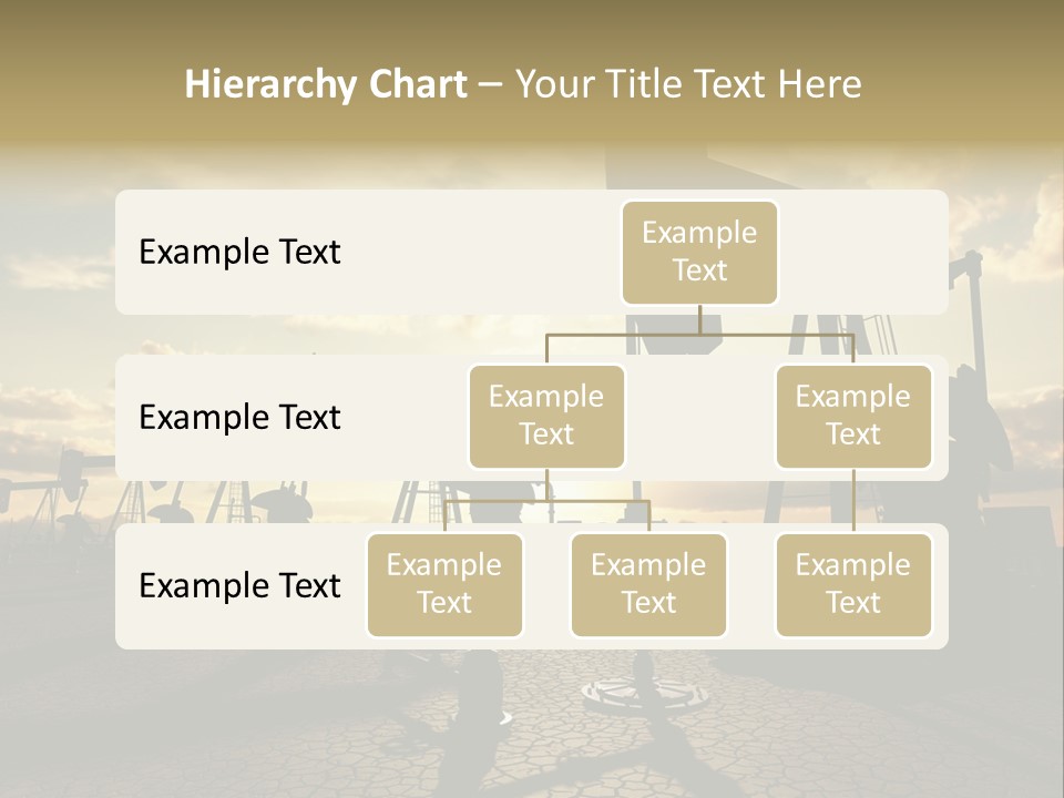 Oilfield Pump Natural PowerPoint Template