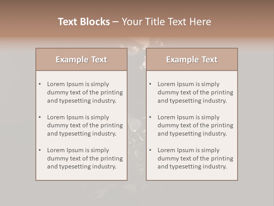 Marines Scope Weapon PowerPoint Template