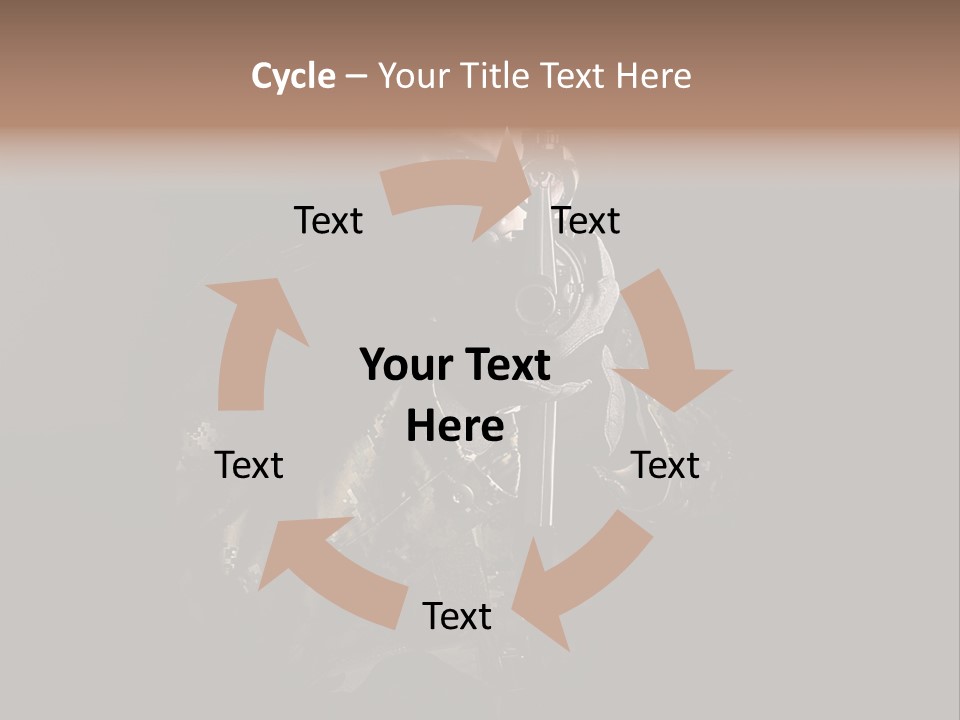 Marines Scope Weapon PowerPoint Template