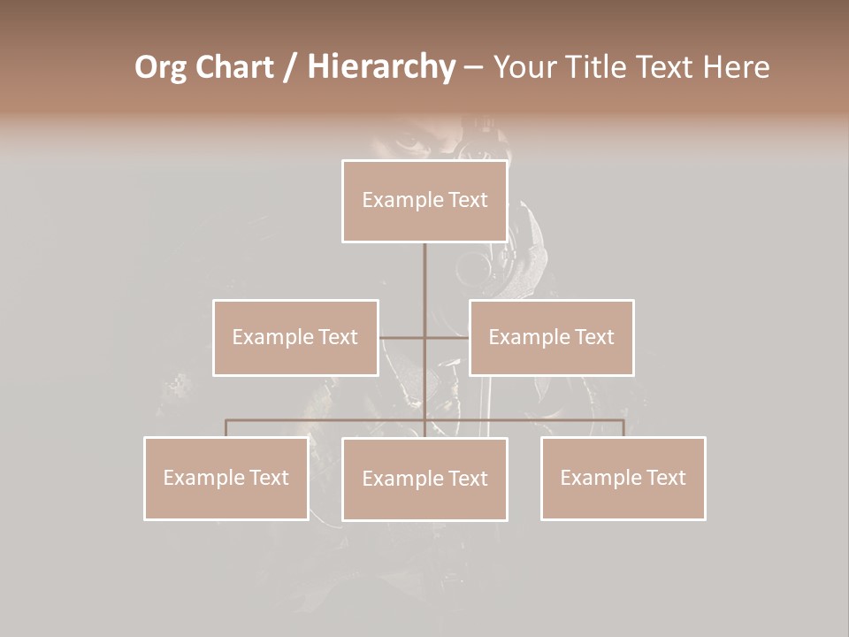 Marines Scope Weapon PowerPoint Template