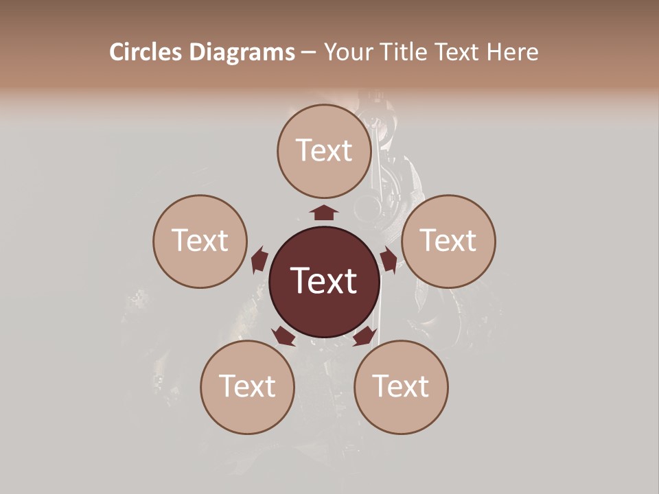 Marines Scope Weapon PowerPoint Template