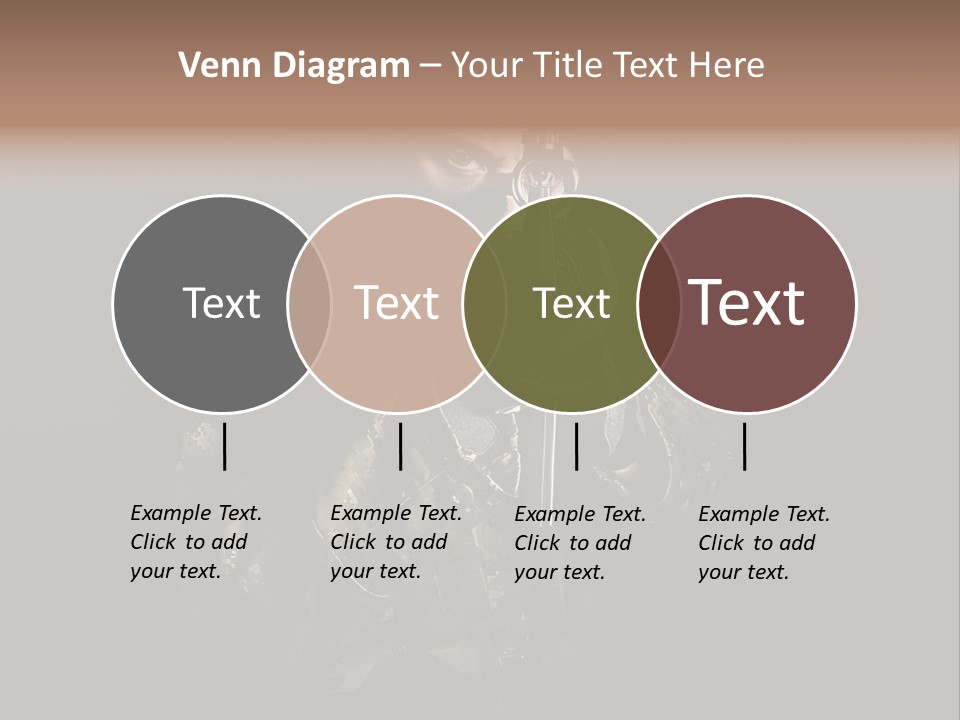 Marines Scope Weapon PowerPoint Template