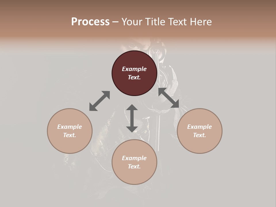 Marines Scope Weapon PowerPoint Template